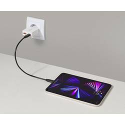 VOLTCRAFT UC-1C1A45W01 USB nabíječka 45 W 1x USB A , 1x USB-C® Rychlé nabíjení, Power Delivery 3.0 bílá GaN