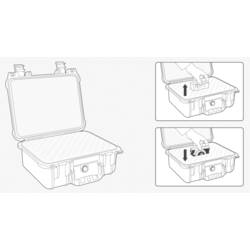 TOOLCRAFT TO-7746843 outdoorový kufr, (d x š x v) 250 x 270 x 125 mm