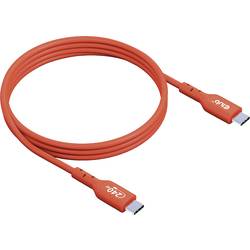 club3D Kabel USB-C USB 2.0 USB-C ® zástrčka 1.00 m oranžová CAC-1511