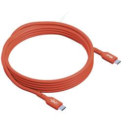 club3D Kabel USB-C USB 2.0 USB-C ® zástrčka 3.00 m oranžová CAC-1513