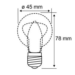 Paulmann 28917 LED Energetická třída (EEK2021) F (A - G) E14 kapkový tvar 4.8 W = 40 W neutrální bílá (Ø x v) 45 mm x 78 mm 1 ks