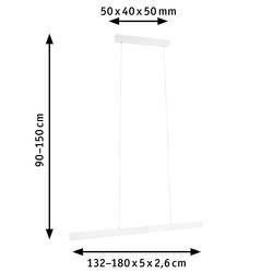 Paulmann 79889 LED závěsný lustr LED pevně vestavěné LED 36 W bílá (matná)