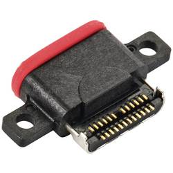 TRU COMPONENTS TC-10490668 Micro USB 3.1 typ C® - zdířka pro připájení Provedení konektoru: zásuvka, vestavná horizontální Množství: 1 ks