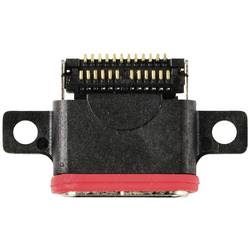 TRU COMPONENTS TC-10490668 Micro USB 3.1 typ C® - zdířka pro připájení Provedení konektoru: zásuvka, vestavná horizontální Množství: 1 ks