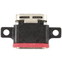 TRU COMPONENTS TC-10490668 Micro USB 3.1 typ C® - zdířka pro připájení Provedení konektoru: zásuvka, vestavná horizontální Množství: 1 ks