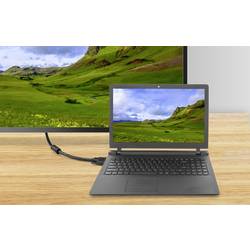 Renkforce DVI kabel DVI-D 24+1pol. Zástrčka, DVI-D 24+1pol. Zástrčka 20.00 m černá RF-4695150 dvoužilový stíněný, s feritovým jádrem, pozlacené kontakty DVI