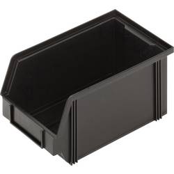 Alutec 1394004197 skladový box , CB4MC, (š x v x h) 145 x 125 x 235 mm, černá, 1 ks