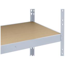 TOOLCRAFT TO-8701227 základní modul upínacího regálu , (š x v x h) 1.6 x 1.8 x 60 m, kov, MDF, stříbrná