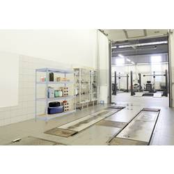 TOOLCRAFT TO-8701227 základní modul upínacího regálu , (š x v x h) 1.6 x 1.8 x 60 m, kov, MDF, stříbrná