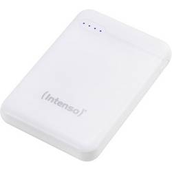 Intenso XS5000 powerbanka Li-Pol, 5000 mAh, USB-A, USB-C®, microUSB, bílá, Indikátor stavu