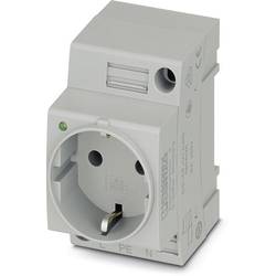 skříňový rozvaděč-zásuvka Phoenix Contact EO-CF/UT/LED šedá (d x š) 60 mm x 45 mm