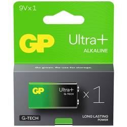 GP Ultra Plus baterie 9 V alkalicko-manganová 9 V 1 ks