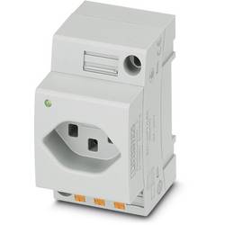 skříňový rozvaděč-zásuvka Phoenix Contact EO-J/PT/LED šedá (d x š) 60 mm x 45 mm