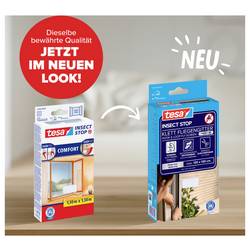 Síť proti hmyzu do oken tesa COMFORT, (š x v) 1300 mm x 1300 mm, bílá, 1 ks