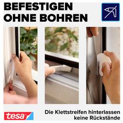 Síť proti hmyzu do oken tesa COMFORT, (š x v) 1300 mm x 1300 mm, bílá, 1 ks