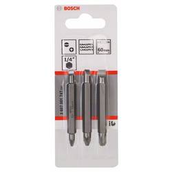 Bosch Accessories 2607001747 oboustranný bit (sada), plochý, křížový PZ, 1/4 (6,3 mm)