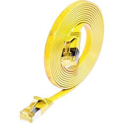 Wirewin 9120042366924 RJ45 síťové kabely, propojovací kabely CAT 6A U/FTP 1.00 m žlutá 1 ks