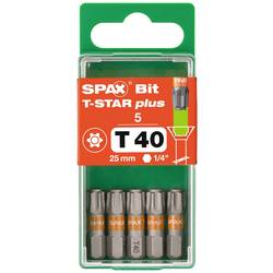 SPAX 5000009192409 Bit TX Pohon (šroubovák): 1/4 (6,3 mm) Typ zakončení: T-STAR plus TX 40 25 mm