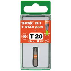 SPAX 5000007899201 Bit TX Pohon (šroubovák): 1/4 (6,3 mm) Typ zakončení: T-STAR plus TX 20 25 mm