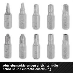 Einhell BELT CLIP 118495 sada bitů, 32dílná, PZ, PH, plochý, TX, 1/4