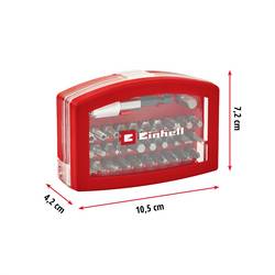 Einhell BELT CLIP 118495 sada bitů, 32dílná, PZ, PH, plochý, TX, 1/4