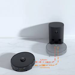 IMOU RV1 Pro Max robot na vysávání a vytírání podlahy, černá