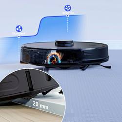 IMOU RV1 Pro Max robot na vysávání a vytírání podlahy, černá