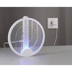 Renkforce RF-EFS-100 RF-6730842 plácačka na hmyz mřížka pod napětím, UV světlo (š x v x h) 430 x 230 x 46 mm bílá 2 ks