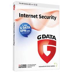 G-Data Internet Security + VPN Sonderedition roční licence, 3 licence Android, iOS, Mac OS, Windows antivirus, bezpečnost
