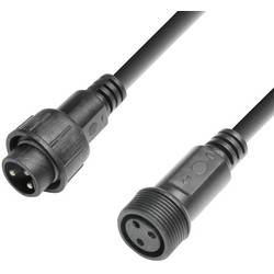Cameo P EX 003 napájecí prodlužovací kabel IP65 [1x XLR zástrčka - 1x XLR zásuvka] 3 m černá