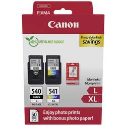 Canon Ink PG-540L+CL-541XL originál kombinované balení černá, barva 5224B012