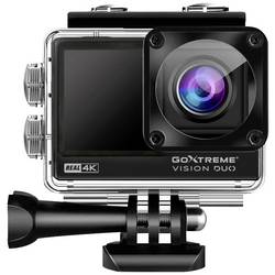 GoXtreme GoXtreme Vision Duo 4K Sportovní outdoorová kamera 4K, duální displej, chráněné proti stříkající vodě, odolné proti prachu, odolné proti vodě, Wi-Fi,