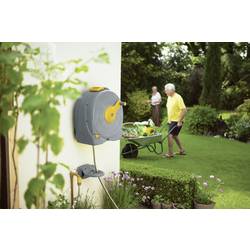 Hozelock 2496R0000 Fast Reel naviják zahradní hadice 40 m 1/2 palce 1 ks šedá, žlutá