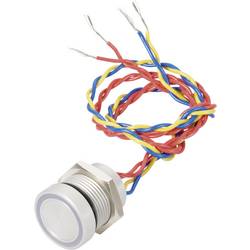 APEM PBARZAF0000E2A piezo tlačítko 24 V DC/AC 0.2 A 1x vyp/(zap) bez aretace červená, zelená IP69K 1 ks