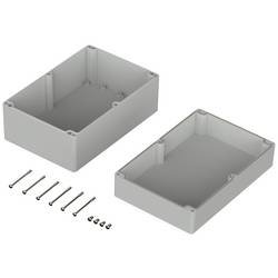 Bopla EUROMAS M 243 02243000 Průmyslová skříň 240 x 160 x 120 polykarbonát šedobílá (RAL 7035) 1 ks