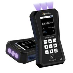 PCE Instruments PCE-LES 103UV-385 LED stroboskop Počet LED:3 ks černé světlo