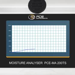PCE Instruments PCE-MA 200TS měřič vlhkosti materiálů, měření teploty