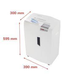 HSM shredstar X15 skartovačka 15 listů na kousky 4 x 37 mm P-4 26 l Křížový řez CD, DVD, sponky do sešívačky, kancelářské sponky, kreditní karty
