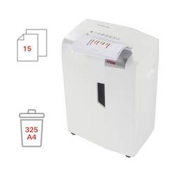 HSM shredstar X15 skartovačka 15 listů na kousky 4 x 37 mm P-4 26 l Křížový řez CD, DVD, sponky do sešívačky, kancelářské sponky, kreditní karty