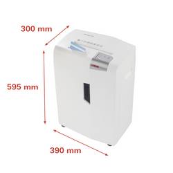HSM shredstar X13 skartovačka 13 listů na kousky 4 x 37 mm P-4 23 l Křížový řez CD, DVD, sponky do sešívačky, kancelářské sponky, kreditní karty