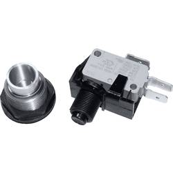 Arcolectric (Bulgin Ltd.) C0911VAAAA, C0911VAAAA tlačítko antivandal, 19.5 mm, 250 V/AC, 15 A, 1 ks