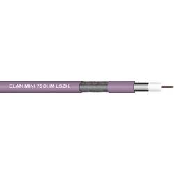 ELAN RG179, 70I136 koaxiální kabel, vnější Ø: 4.8, 75 Ω, fialová, 25 m