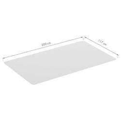 LogiLink EO0087 Podložka LogiLink, 117 x 200 x 0,2 cm, vodotěsná, lesklý povrch, transparentní (š x v x h) 2000 x 2 x 1170 mm 1 ks