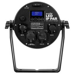 Eurolite IP PAR 7x8W QCL DMX LED reflektor Počet LED: 7 8 W