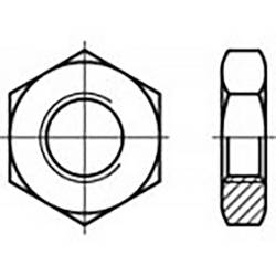 TOOLCRAFT TO-6854805 šestihranné matice M10 DIN 439 ocel pozinkované 500 ks