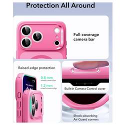 ESR Case Apple iPhone 17 Pro růžová, transparentní Kompatibilní s MagSafe 1A86300501