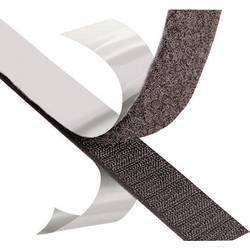 3M SJ 3526N pásek se suchým zipem, lepicí, háčková část, (d x š) 1000 mm x 50 mm, černá, metrové zboží
