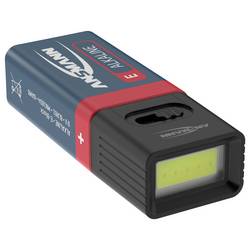 Ansmann 1600-0714 ANSMANN COB LED Mini-Leuchte betrieben durch 9V Batterie COB LED Ruční svítilna na baterii 3 W 60 lm