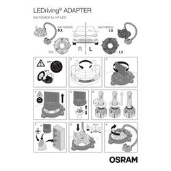 Osram Automotive adaptér pro Night Breaker H7-LED 64210DA05 Provedení (svítidla automobilů) H7, Adapter für Night Breaker H7-LED