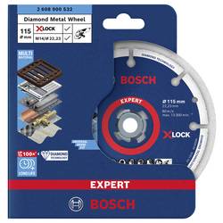 Bosch Accessories 2608900532 X-LOCK diamantový řezný kotouč Průměr 115 mm Ø otvoru 22.23 mm kov 1 ks